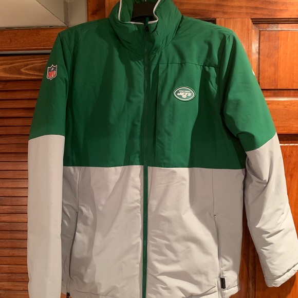 Men's New York Jets Nike Sideline Jacket - Picture 5 of 6